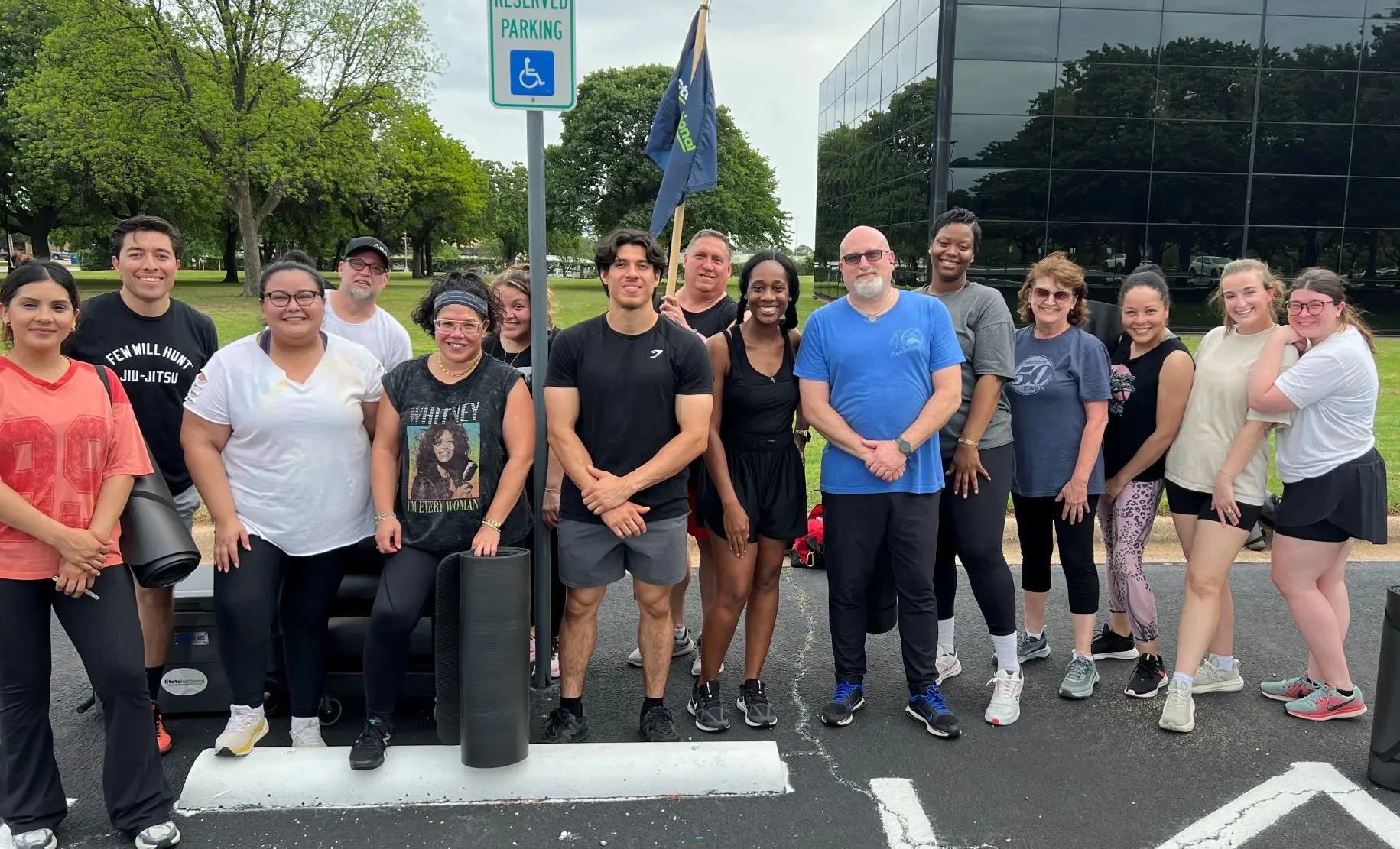 DG Fitness corporate training team